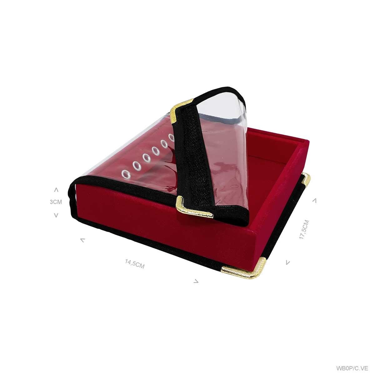 Bandeja Mini Para Pulseira Com Capa - Sob Encomenda