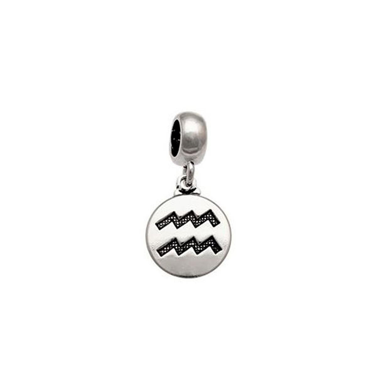Berloque de Prata 925 Aquário Signos