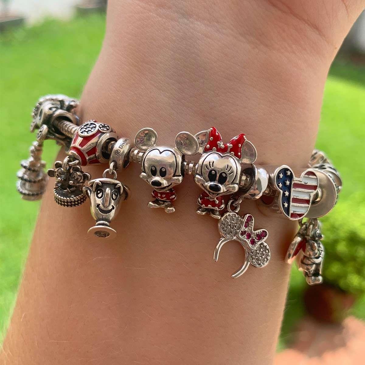 Berloque de Prata 925 Baby Mickey
