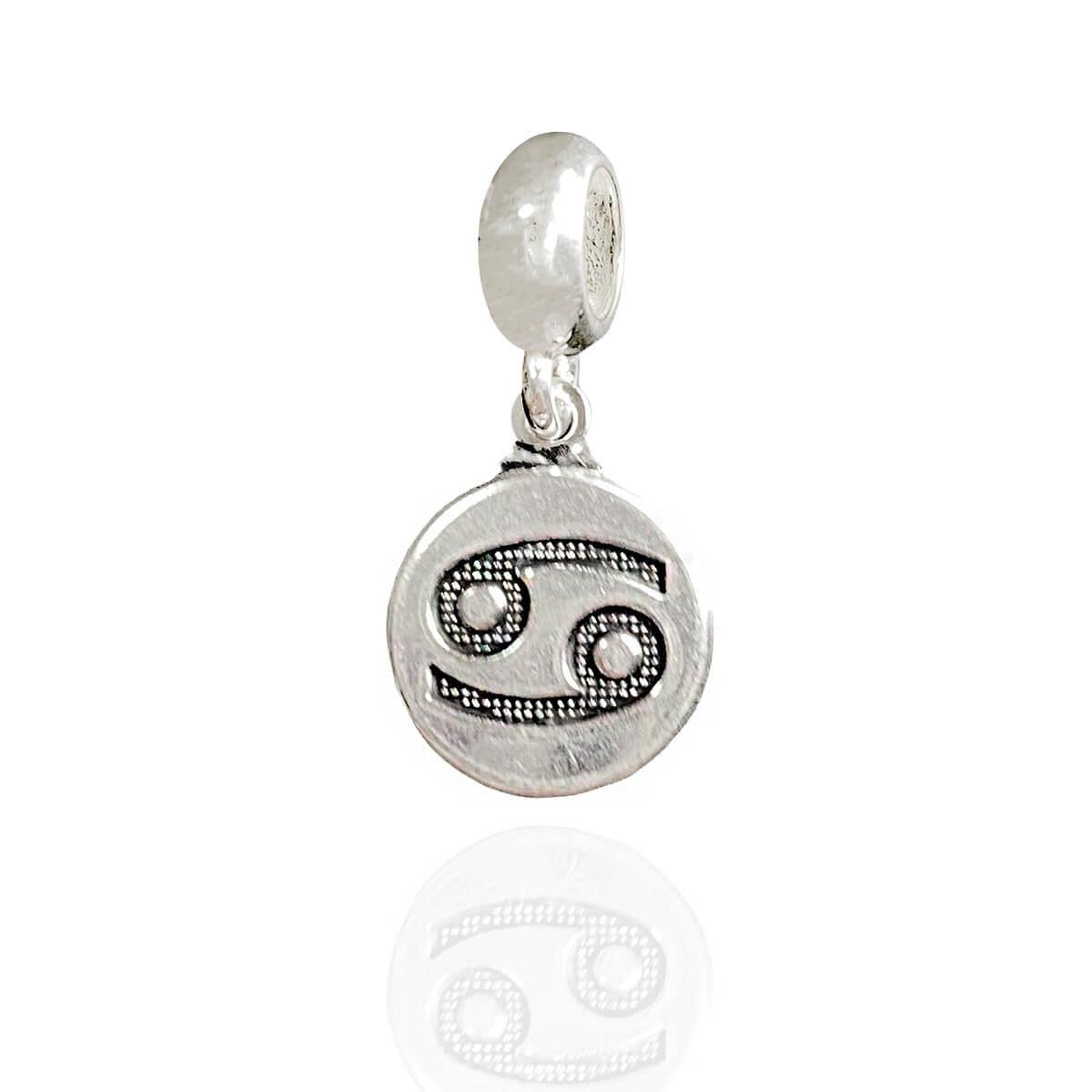 Berloque de Prata 925 Câncer Signos