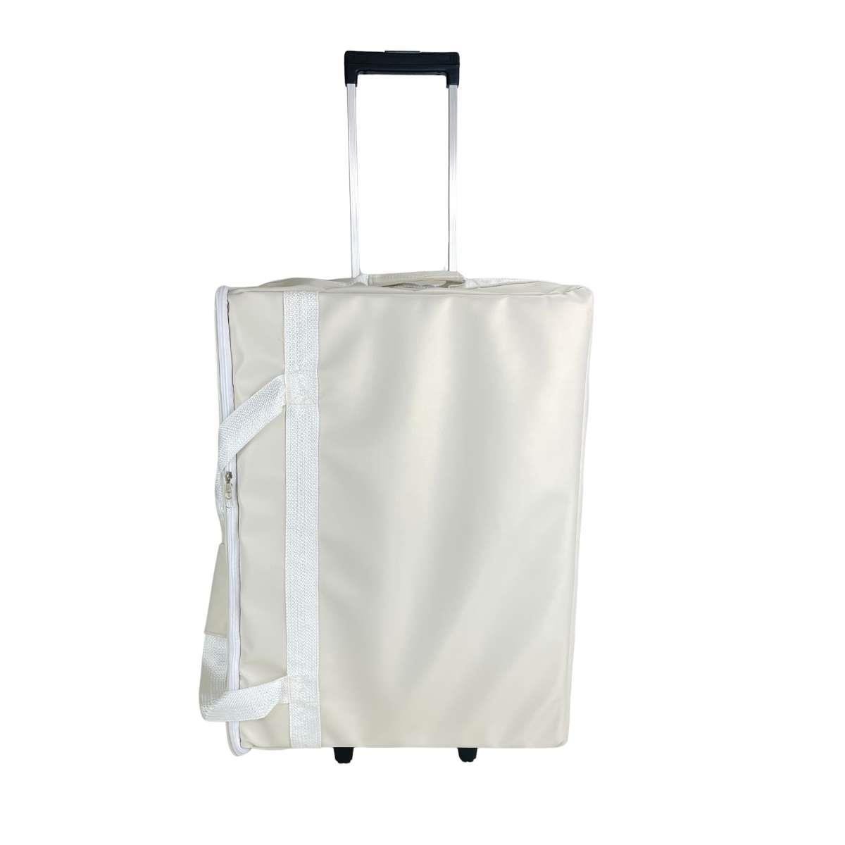 Bolsa Porta Joias Mala Carrinho Dunas Bege Para 17 Bandejas