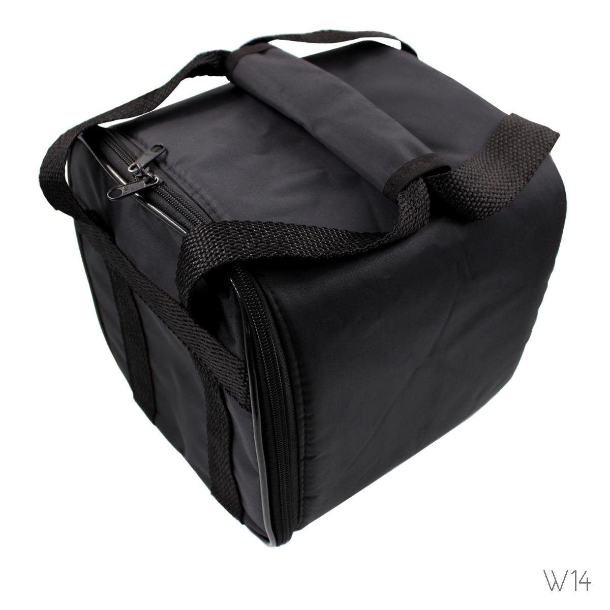 Bolsa Nylon para 6 Bandejas Mini Alça Em Cima - Sob Encomenda
