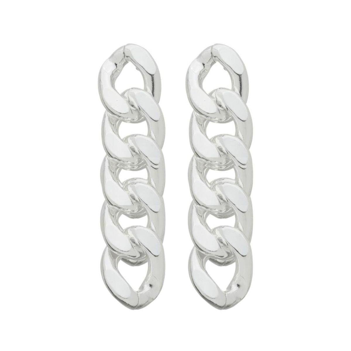 BRINCO BANHADO A PRATA 5 ELOS GRUMET 7MM