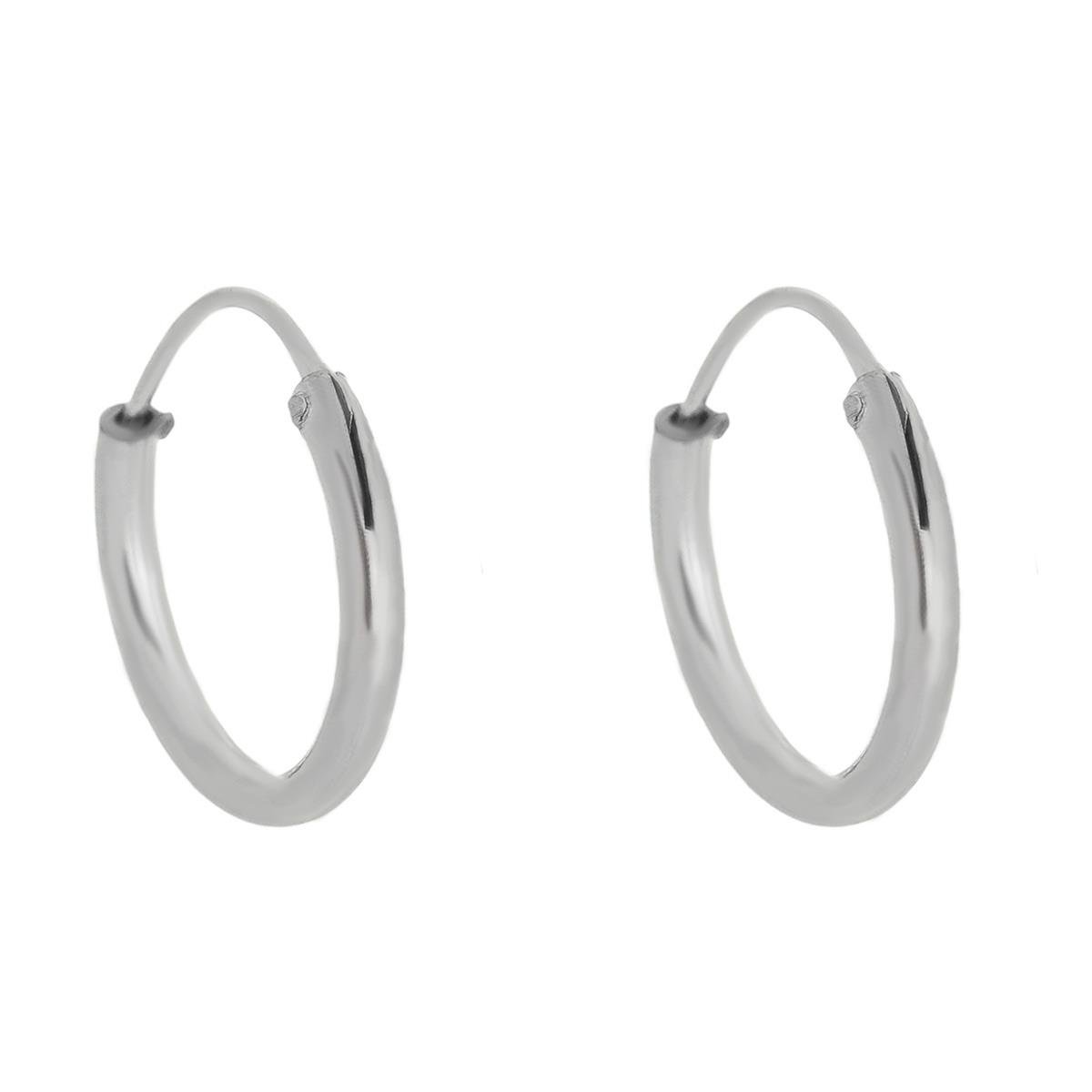 Brinco De Argola Articulada Prata
