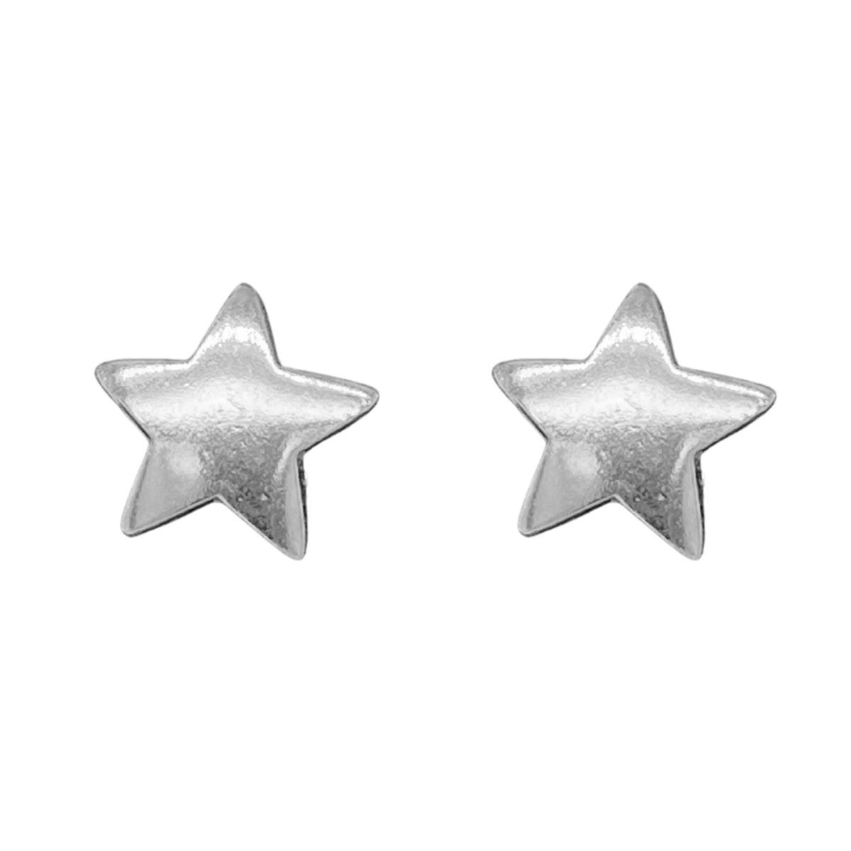 Brinco De Prata Estrela