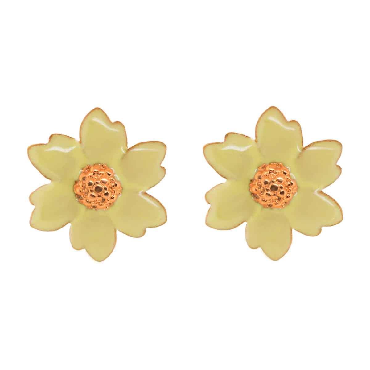 Brinco Resina De Flor