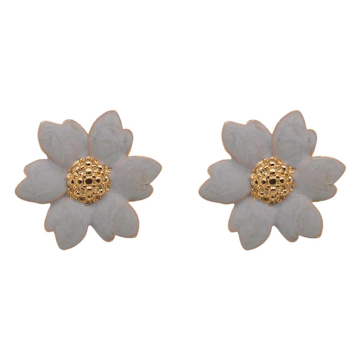 Brinco Resina De Flor