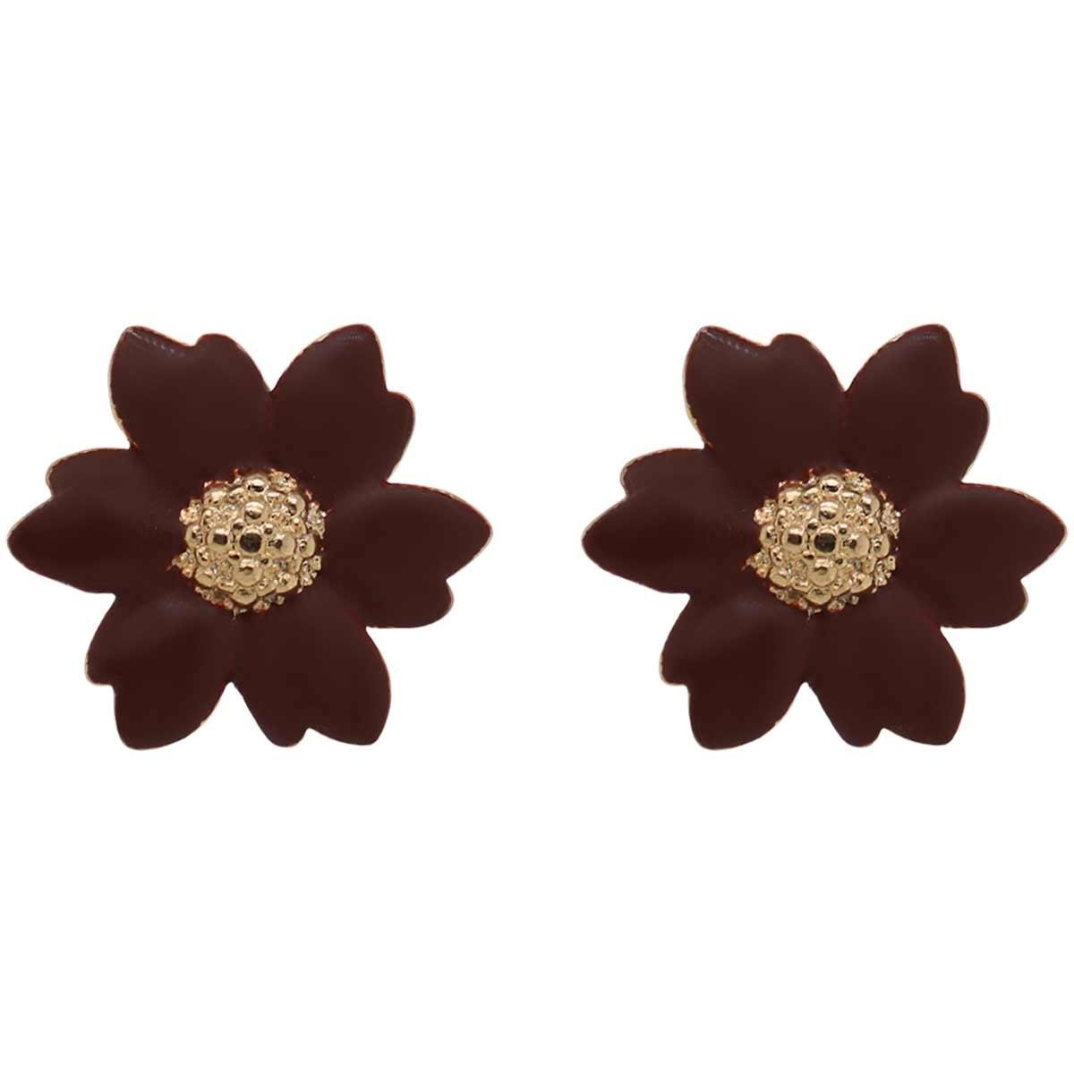 Brinco Resina De Flor
