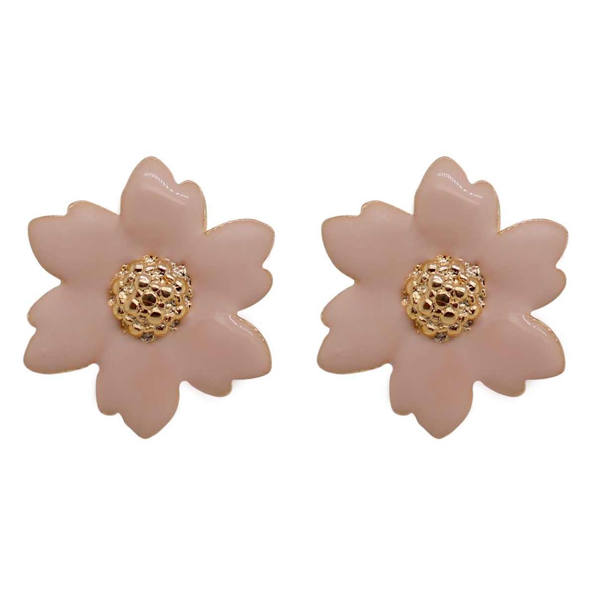 Brinco Resina De Flor