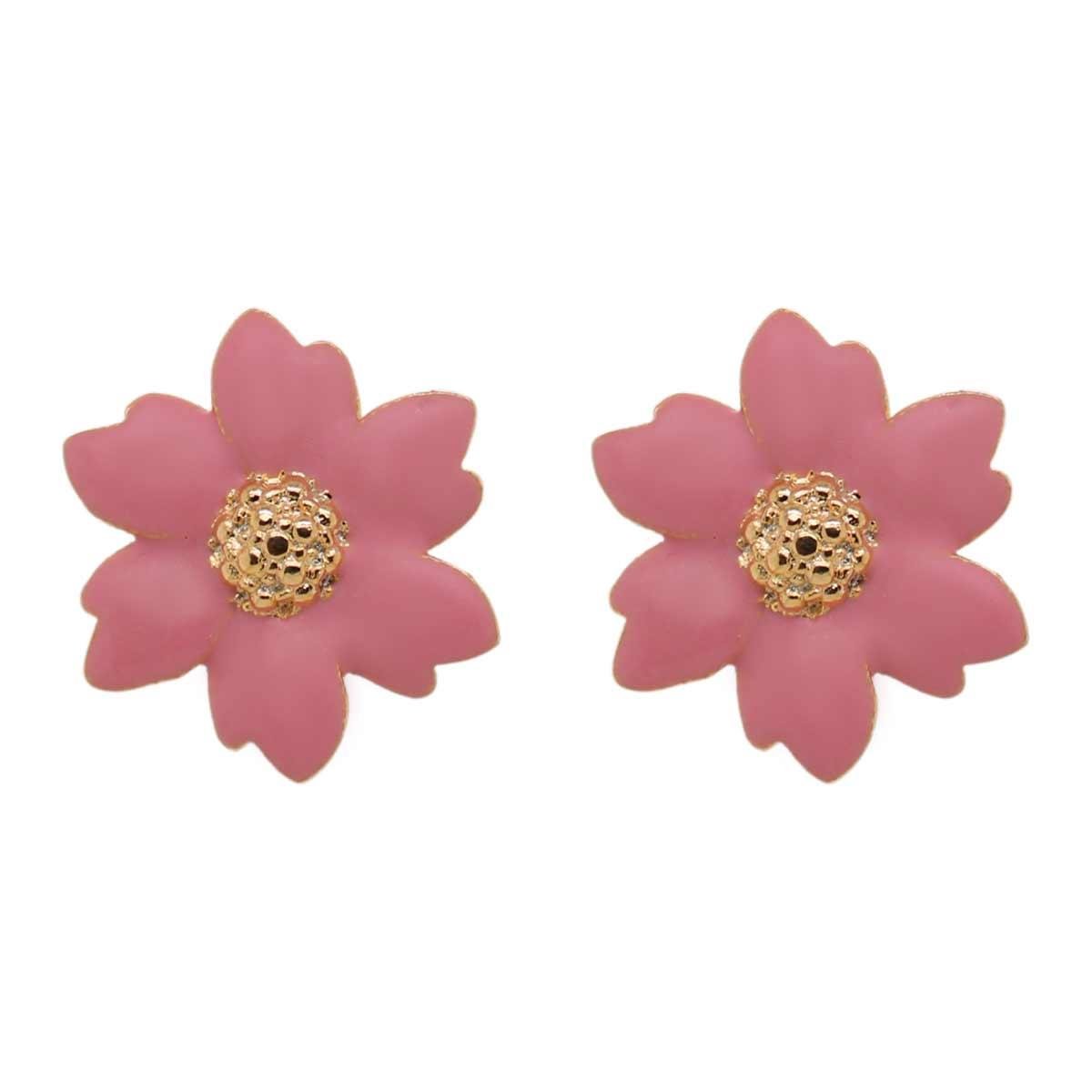 Brinco Resina De Flor