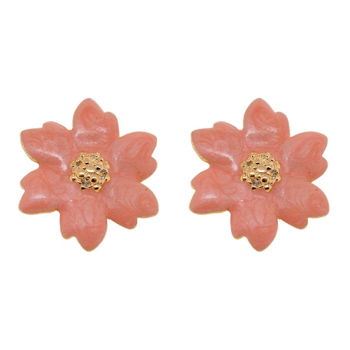 Brinco Resina De Flor