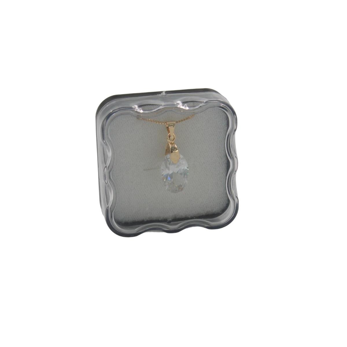 Caixinha Acrilica F13 com Espuma Branca para Conjunto 4,5x4,5