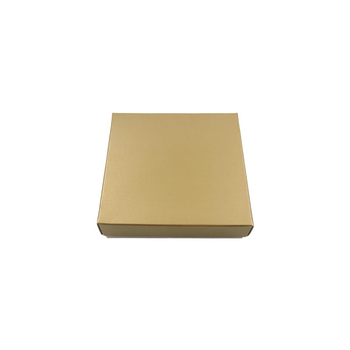 Caixinha de Papel 8x8x2 para Conjunto Fundo Branco e Tampa Cor