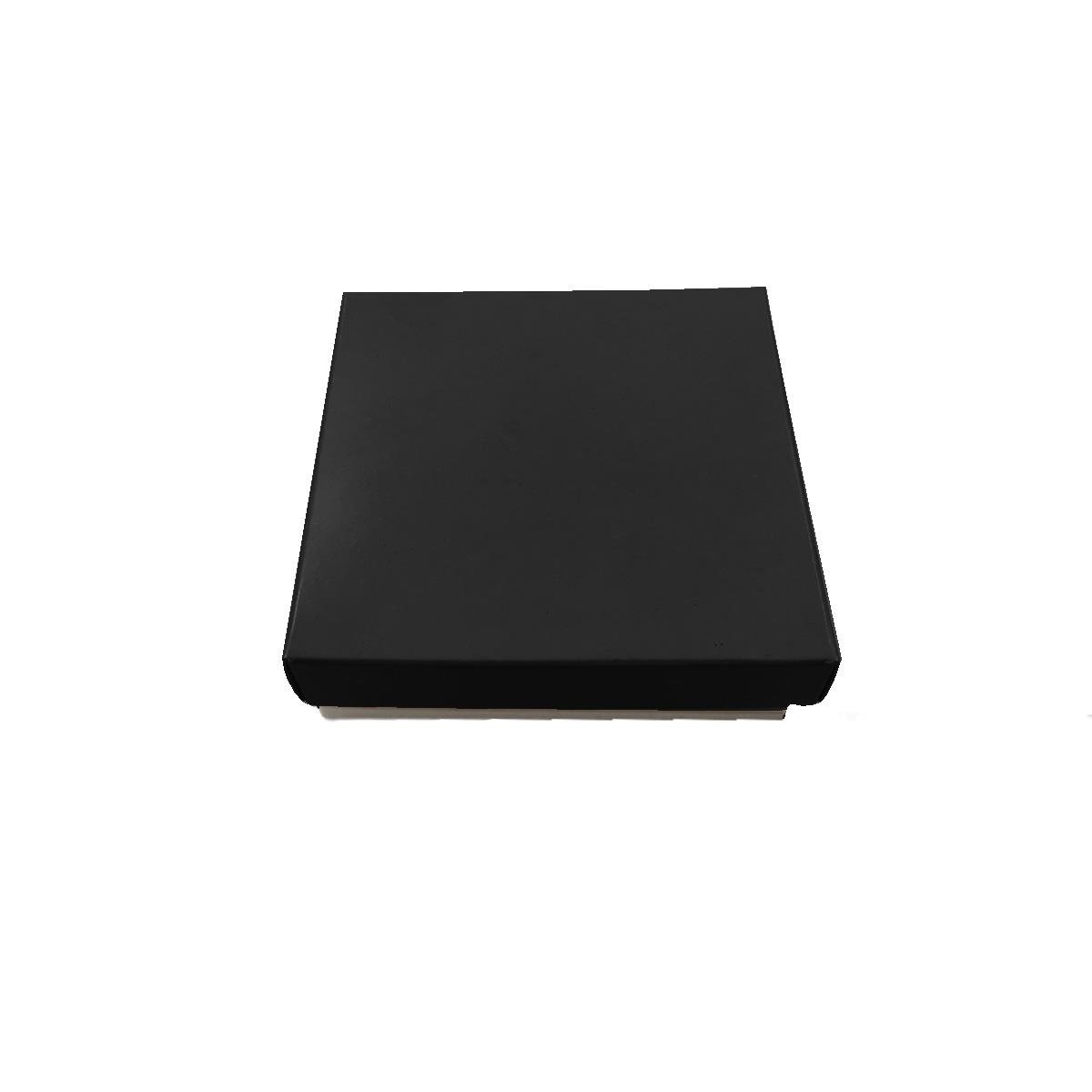 Caixinha de Papel 8x8x2 para Conjunto Fundo Branco e Tampa Cor