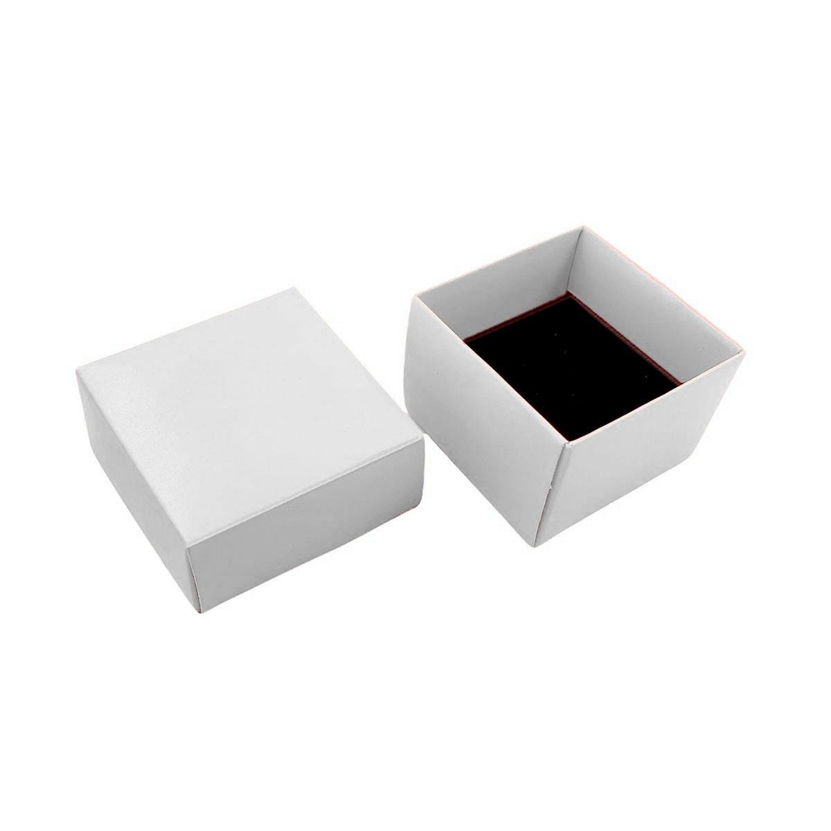 Caixinha Mini de Papelão para Anel Cores Diversas 5X5X5,5