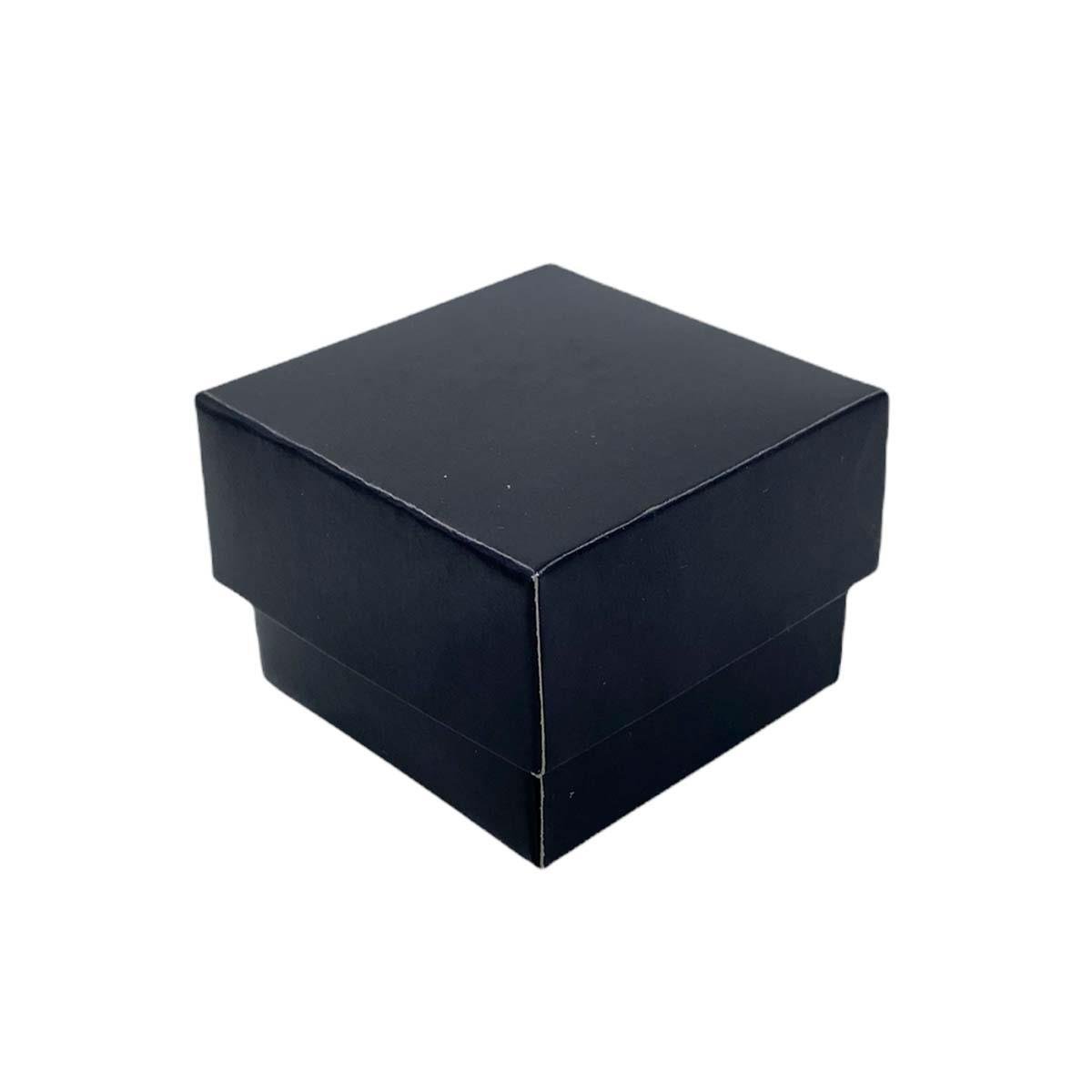 Caixinha Mini de Papelão para Anel Cores Diversas 5X5X5,5