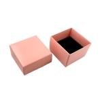 Caixinha Mini de Papelão para Anel Cores Diversas 5X5X5,5