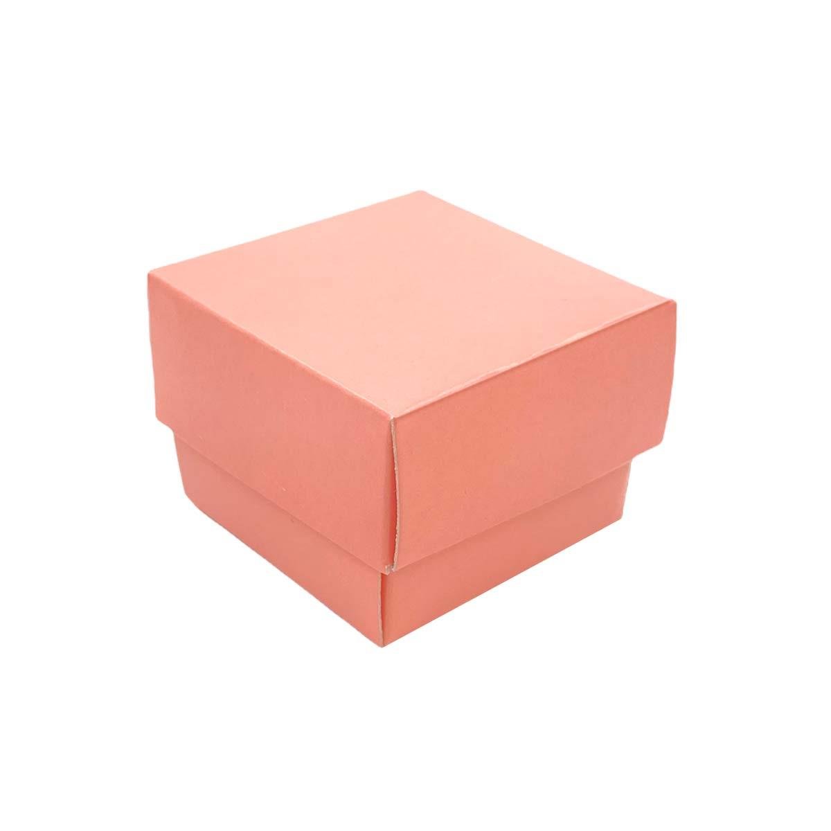 Caixinha Mini de Papelão para Anel Cores Diversas 5X5X5,5