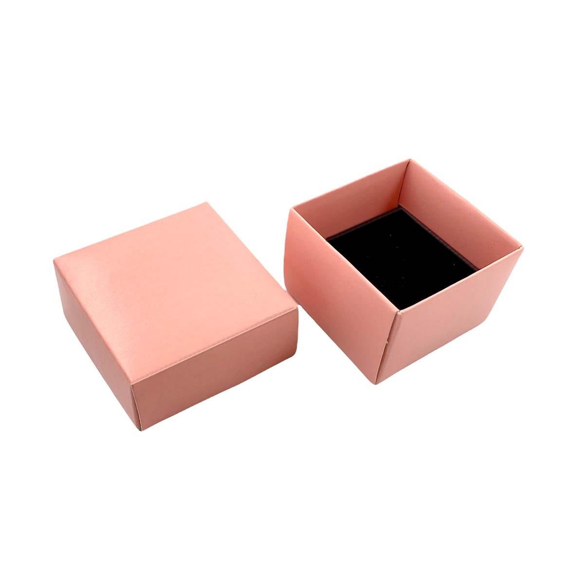 Caixinha Mini de Papelão para Anel Cores Diversas 5X5X5,5