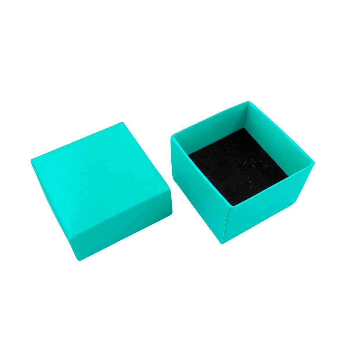 Caixinha Mini de Papelão para Anel Cores Diversas 5X5X5,5
