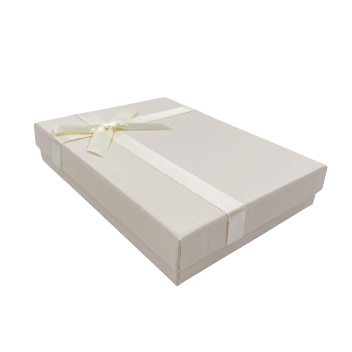 Caixinha de Papel Grande com Laço 12x16x3
