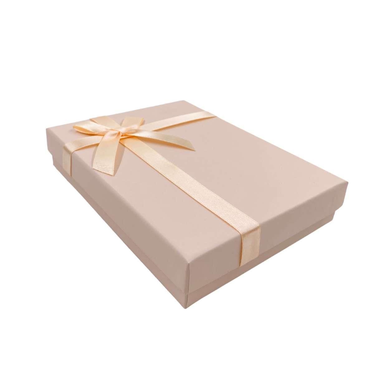 Caixinha de Papel Grande com Laço 12x16x3