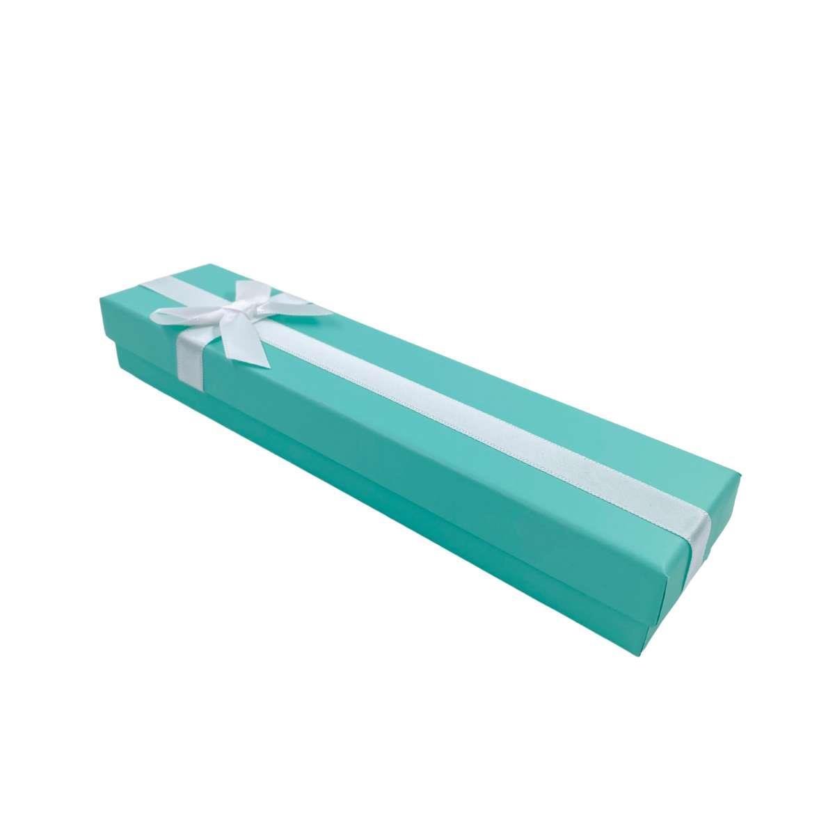 Caixinha de Papel para Pulseira com Laço 5x21x3