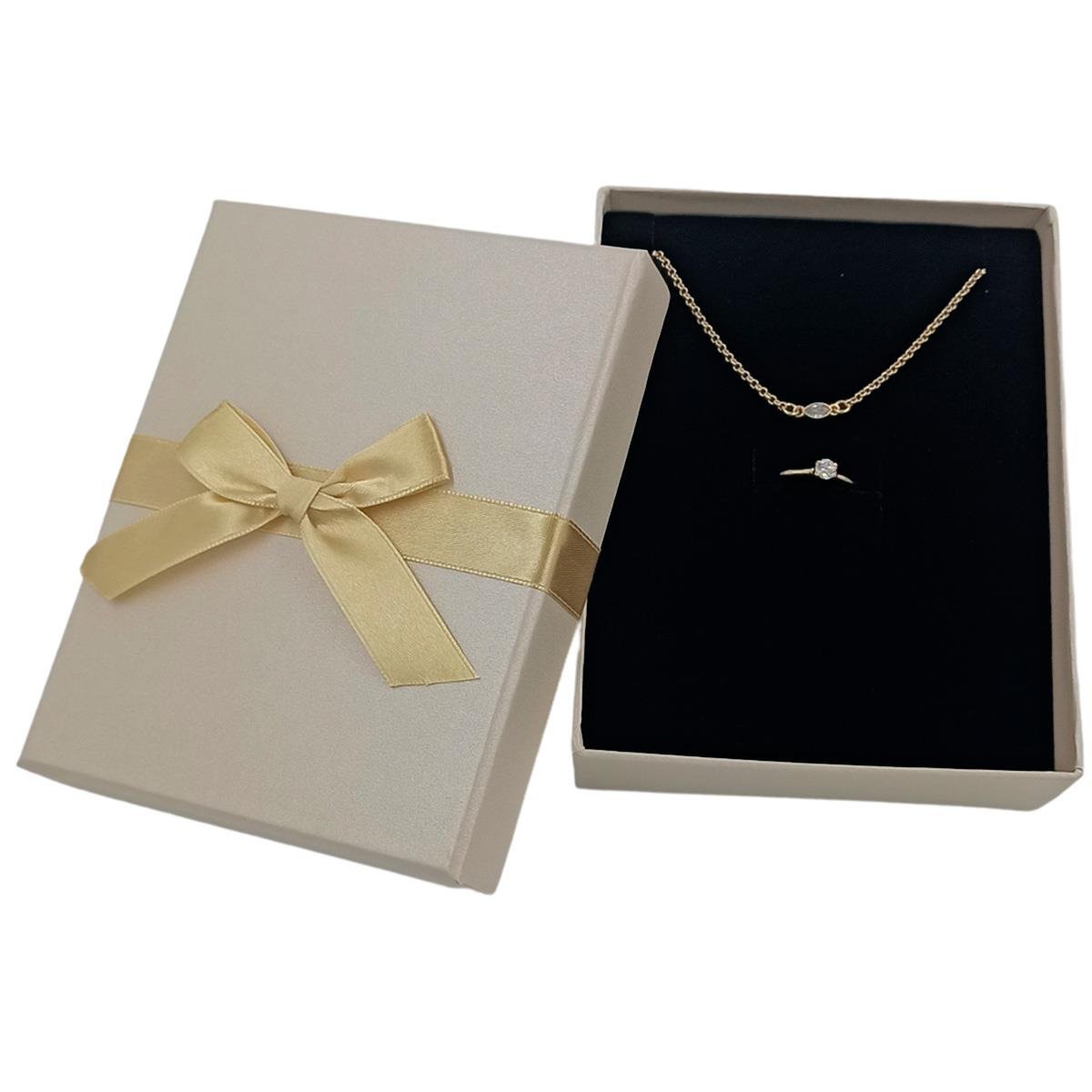 Caixinha de Presente 14X11 com Laço para Conjunto