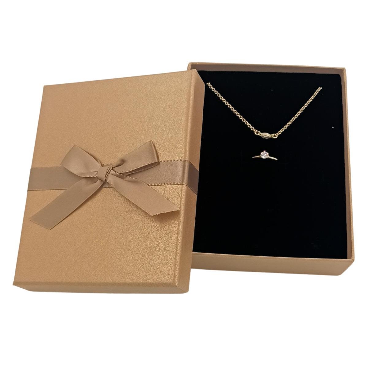 Caixinha de Presente 14X11 com Laço para Conjunto