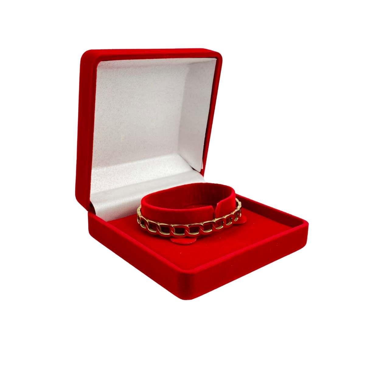 Caixinha de veludo para Bracelete 9x9x3,5