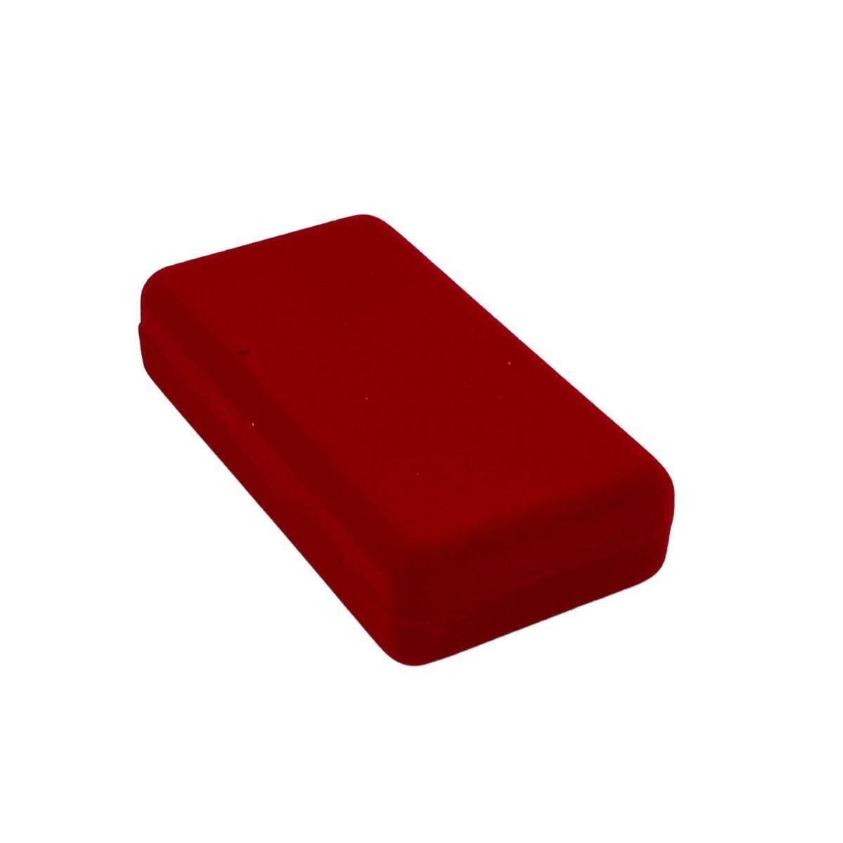 Caixinha de Veludo para Corrente, Brinco e Pingente 6x12x3