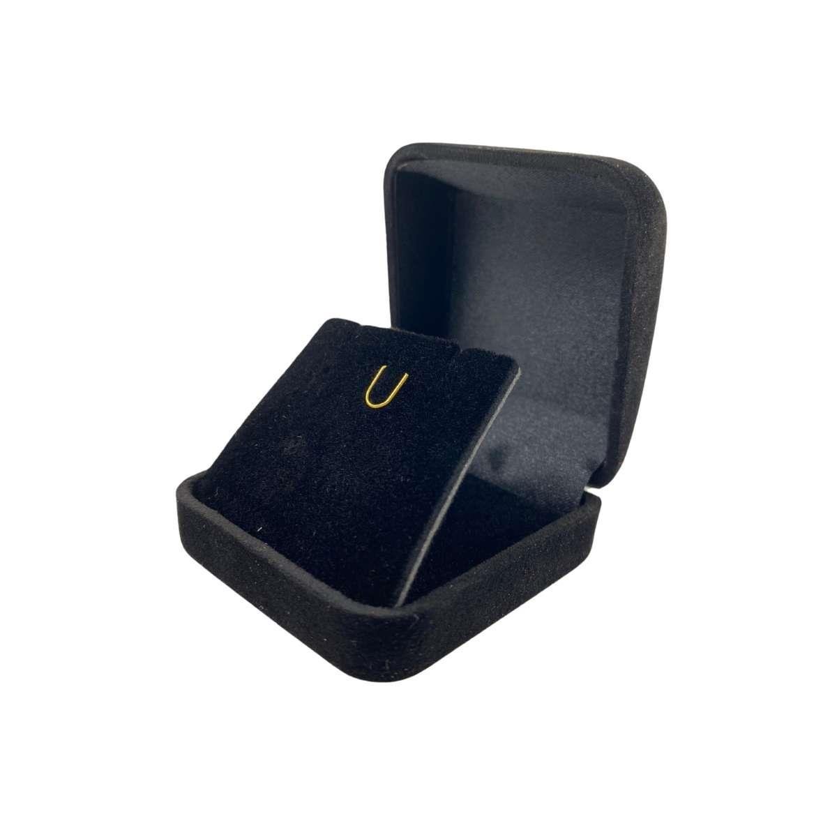 CAIXINHA DE VELUDO PARA PINGENTE E BRINCO 6X5,5X3CM