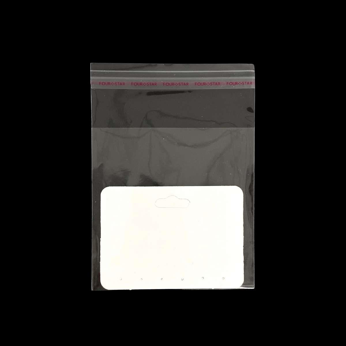 Cartela para Trio 5x7 Pacote com 100 Unidades - Branco