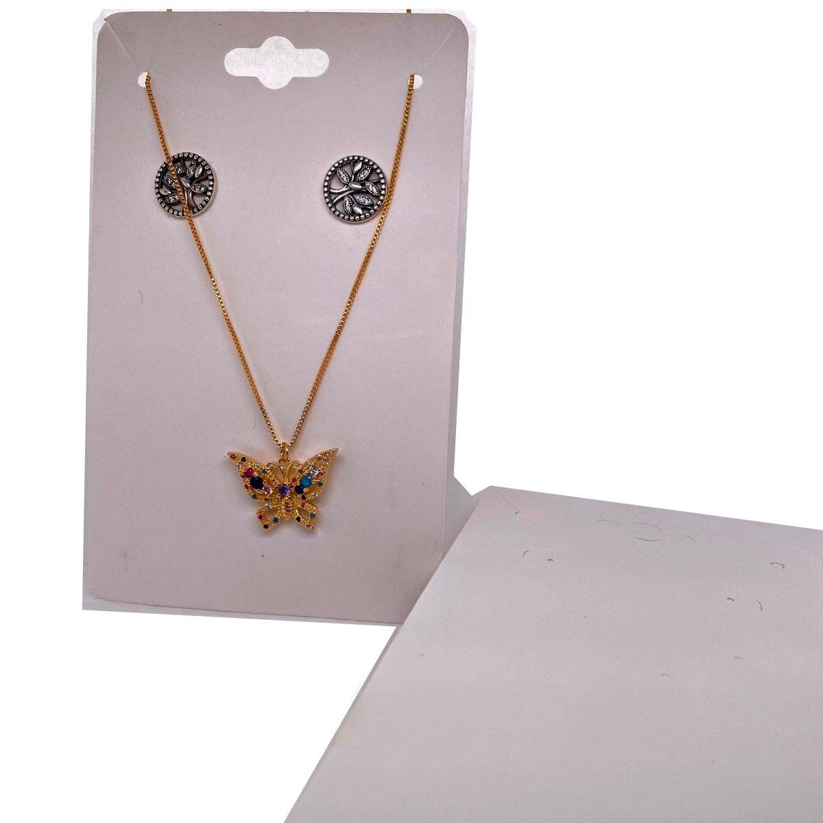 Cartela Média para Conjunto 7x12 Pct 100 - Branco