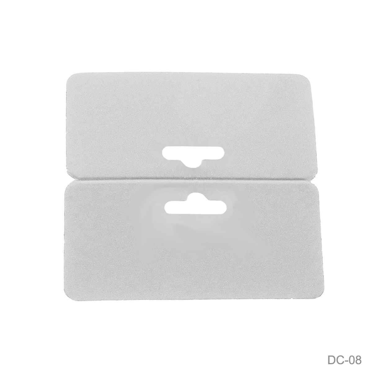  Cartela Com Solapa 8x8 Pct 100 - Branco