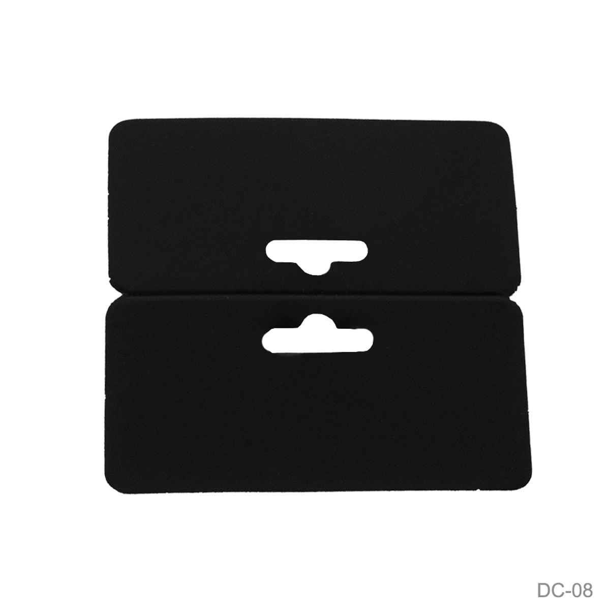  Cartela Com Solapa 8x8 Pct 100 - Preto
