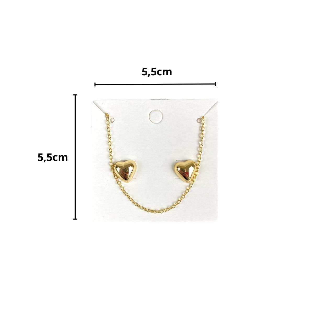 Cartela para conjunto 5,5x5,5 Pacote com 100 Unidades