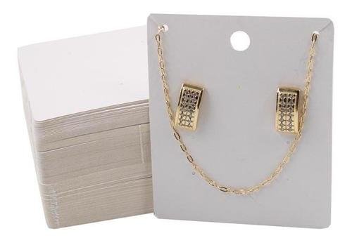 Cartela Para Conjuntos 6,5X8 cm Retangular Pacote com 100 Unidades