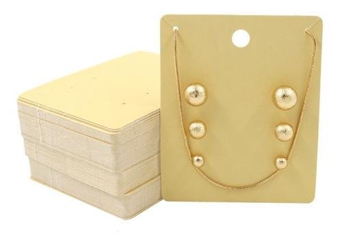 Cartela Para Conjuntos 6,5X8 cm Retangular Pacote com 100 Unidades