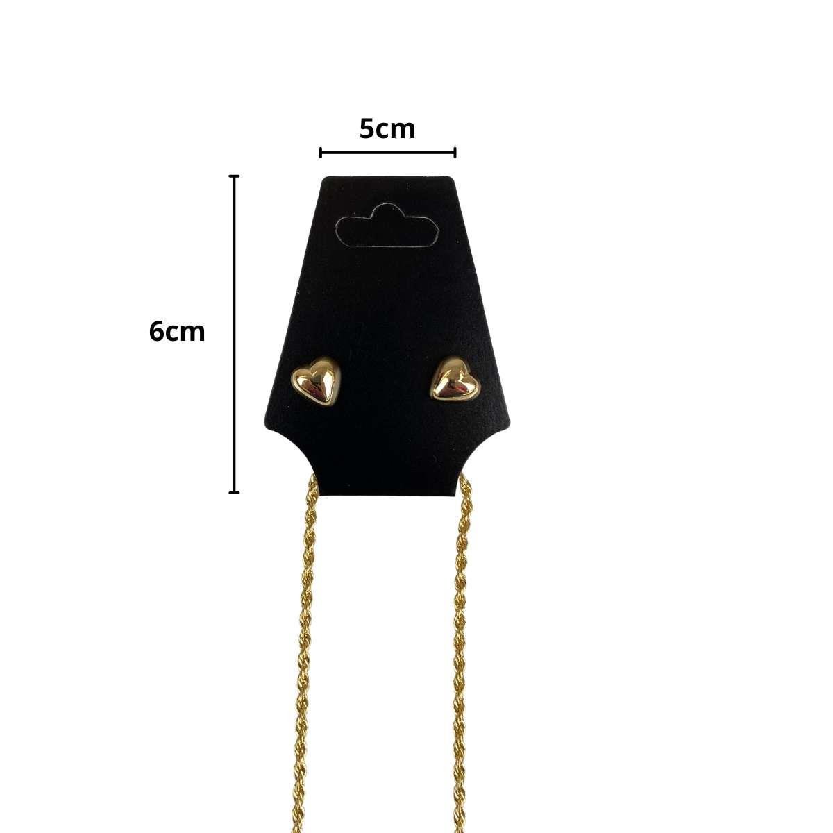 Cartela para Conjunto 12x5 Pacote com 100 Unidades