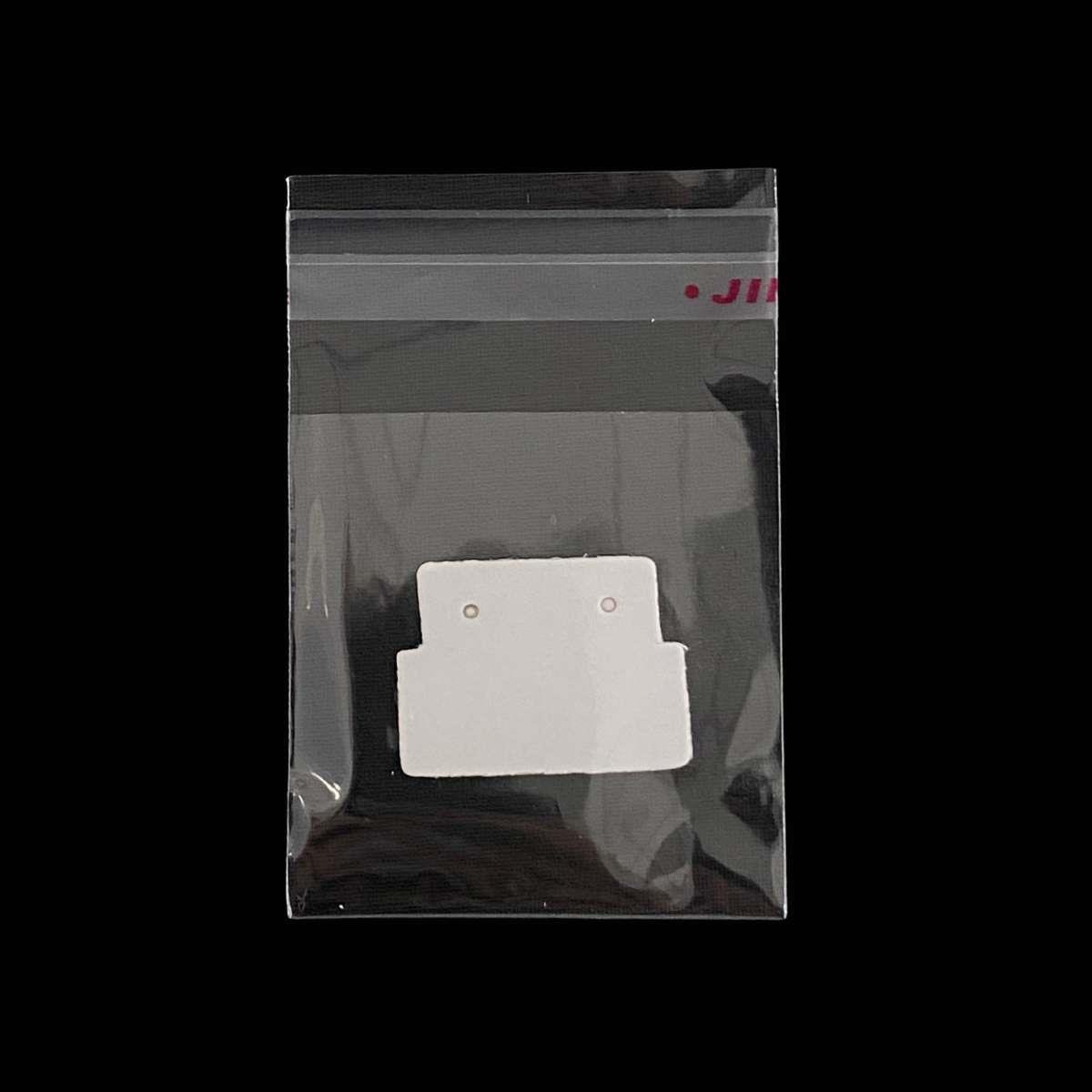 Cartela Mini para Brinco 1,7x2,5 Pacote com 100 Unidades