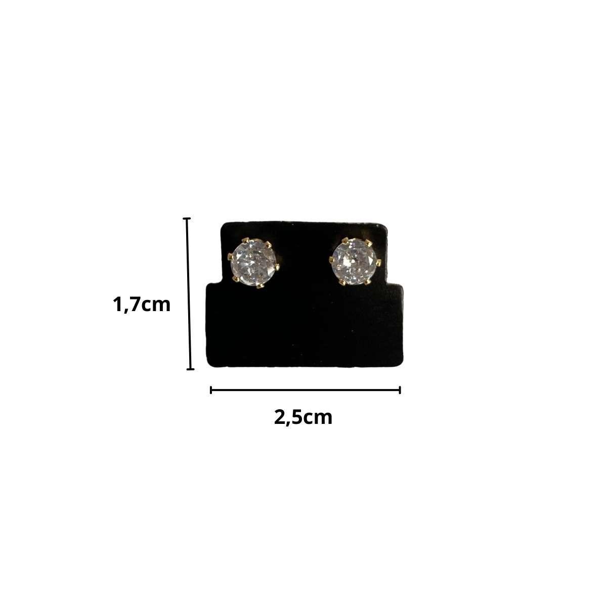 Cartela Mini para Brinco 1,7x2,5 Pacote com 100 Unidades