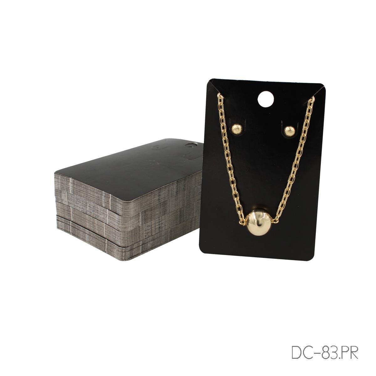 Cartela Para Conjunto 6X9 cm Retangular. Pct 100