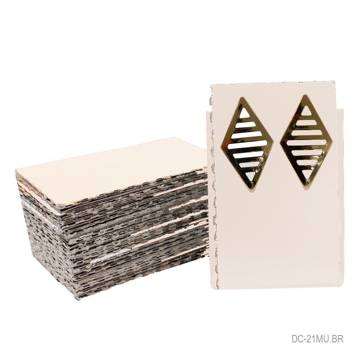 Cartela para Brincos 4,5x7,5cm Retangular Pct 100
