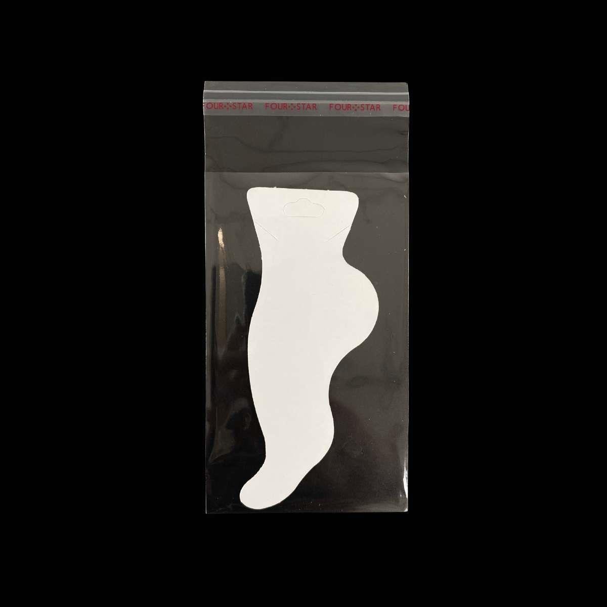 Cartela para Tornozeleira 11,5x4,5 Pacote com 100 Unidades