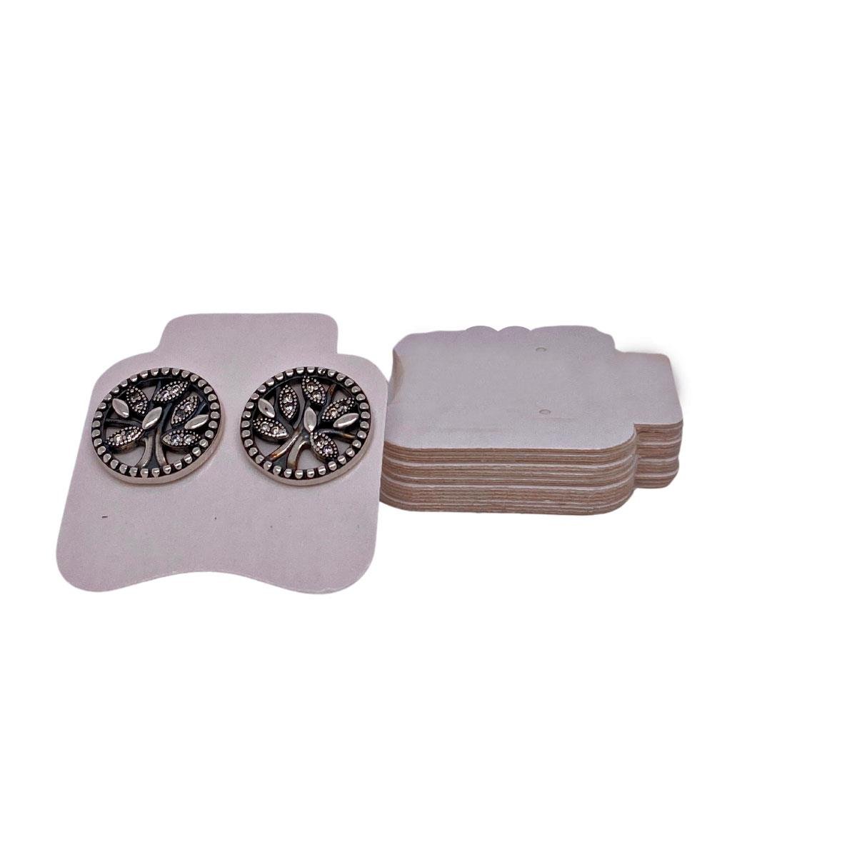 Cartela Pequena Para Brinco 3x3 Pct 100