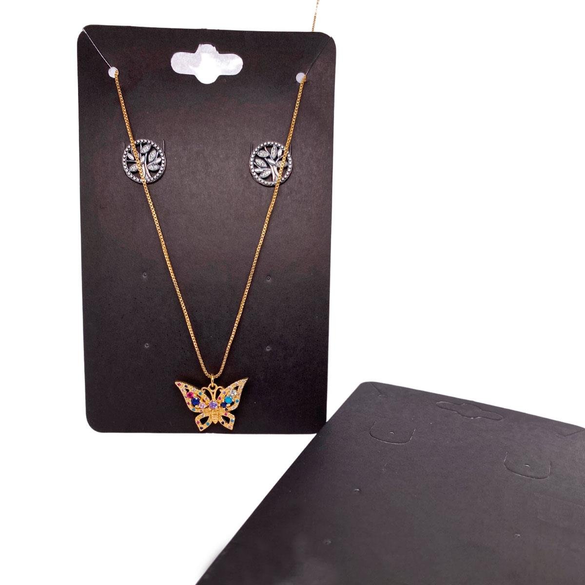Cartela Média para Conjunto 7x12 Pct 100 - Preto