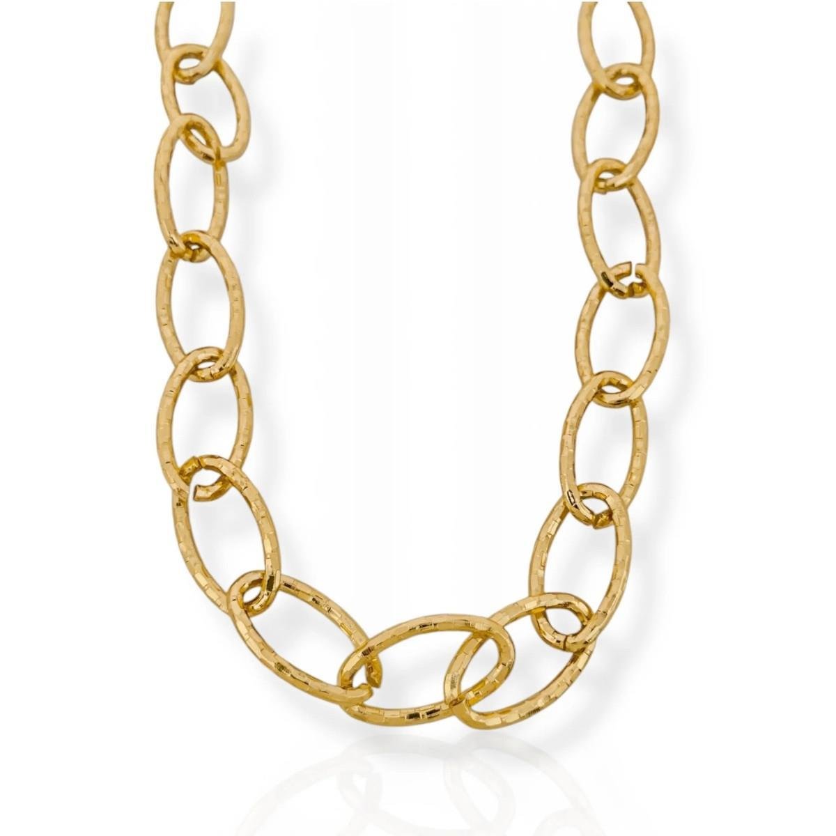 COLAR CHOKER EM ELOS BANHADO A OURO