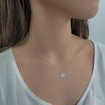 Colar de Prata 925 Escama de Sereia Boreal