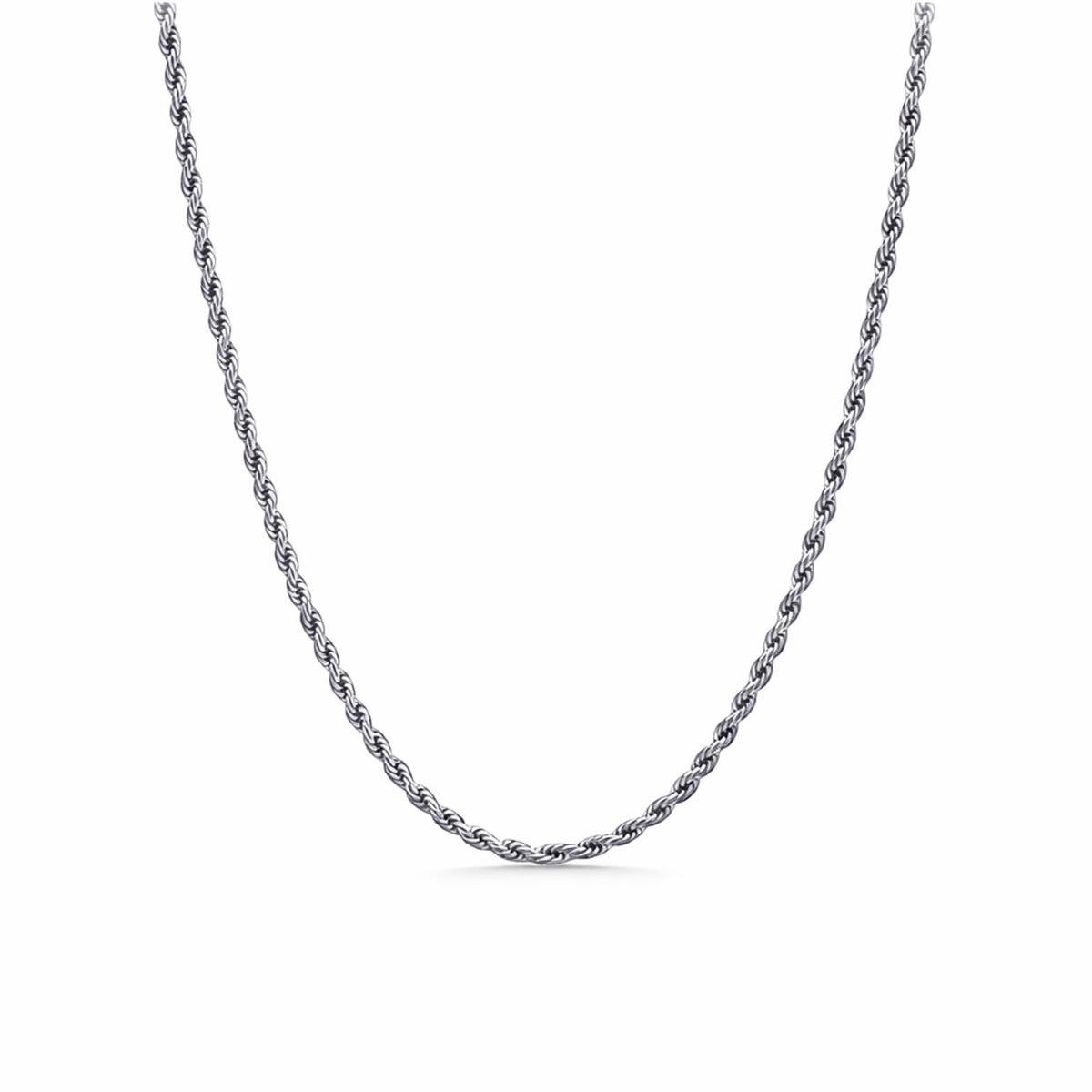 Cordão Baiano 2mm 70cm Aço Inox